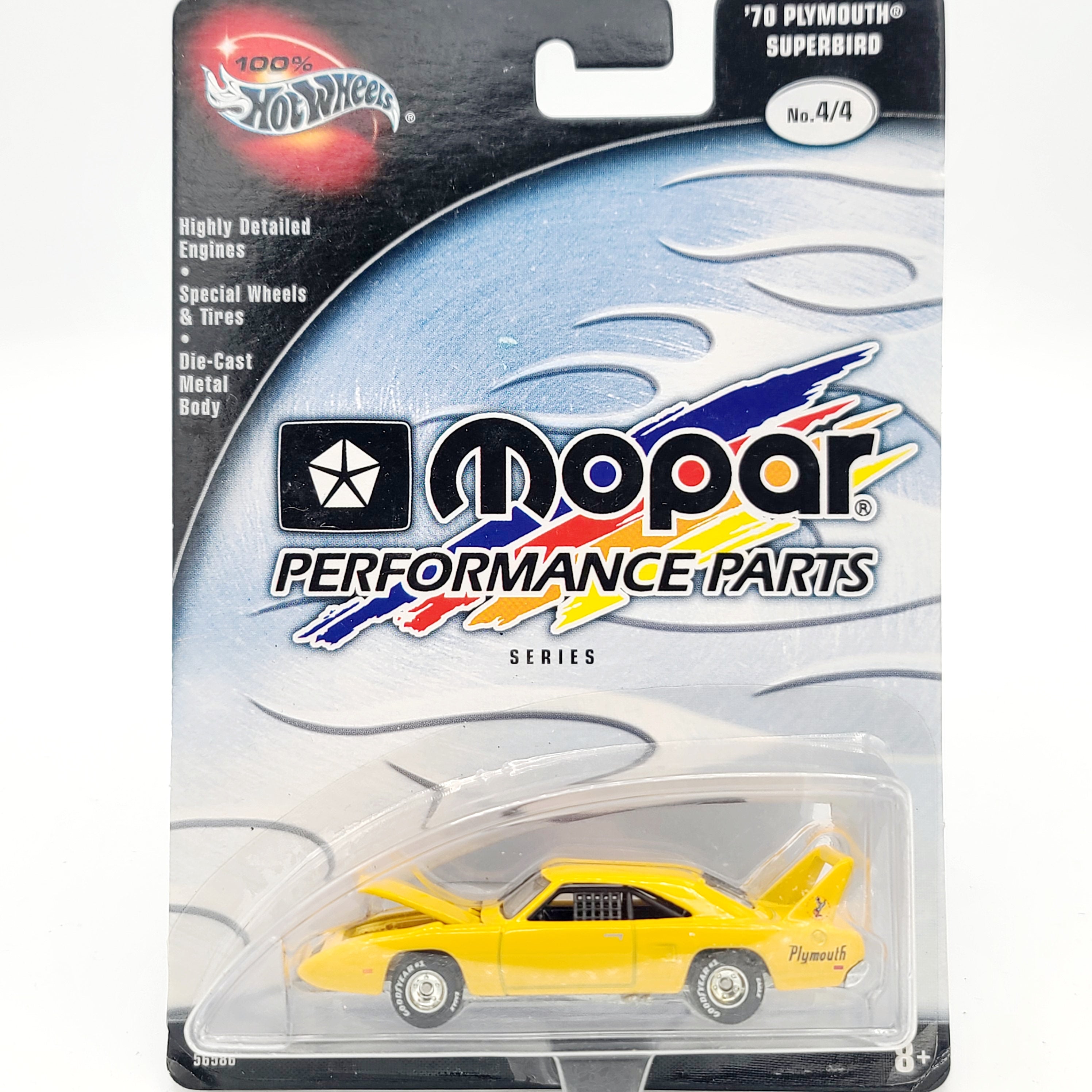 Hot Wheels '70 Plymouth Superbird (2002 Mopar Performance Parts - 100% Hot Wheels)